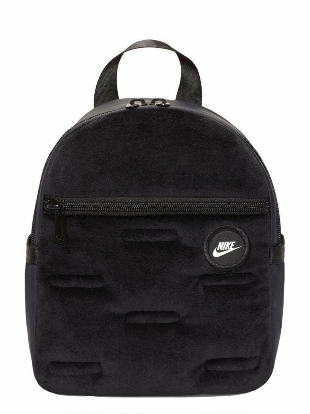 Nike Sportswear Futura 365 Velour Mini Backpack Black Sporty‎ Casual
